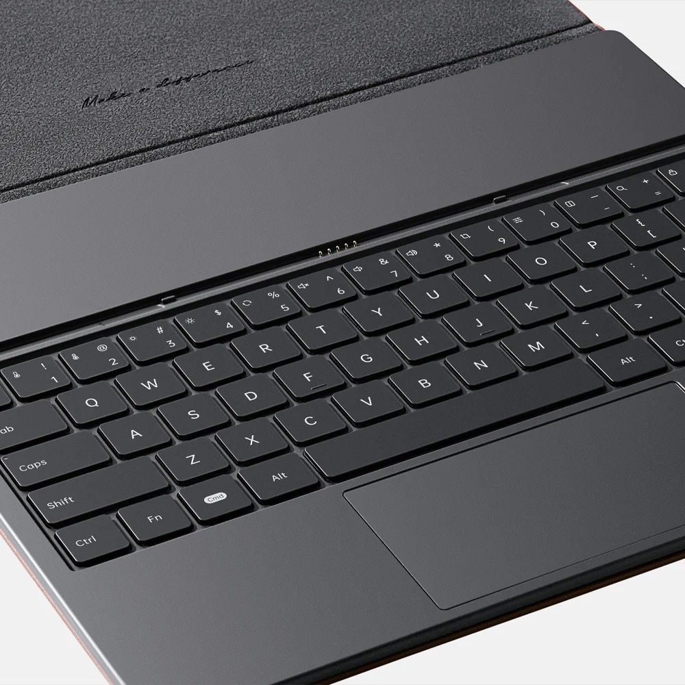 Husa cu tastatura si trackpad BOOX pentru Note Max 13.3", portocaliu