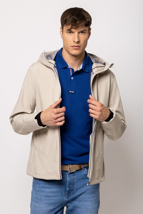 HEAVY TOOLS, Jacheta cu gluga Nobod, Maro nisip