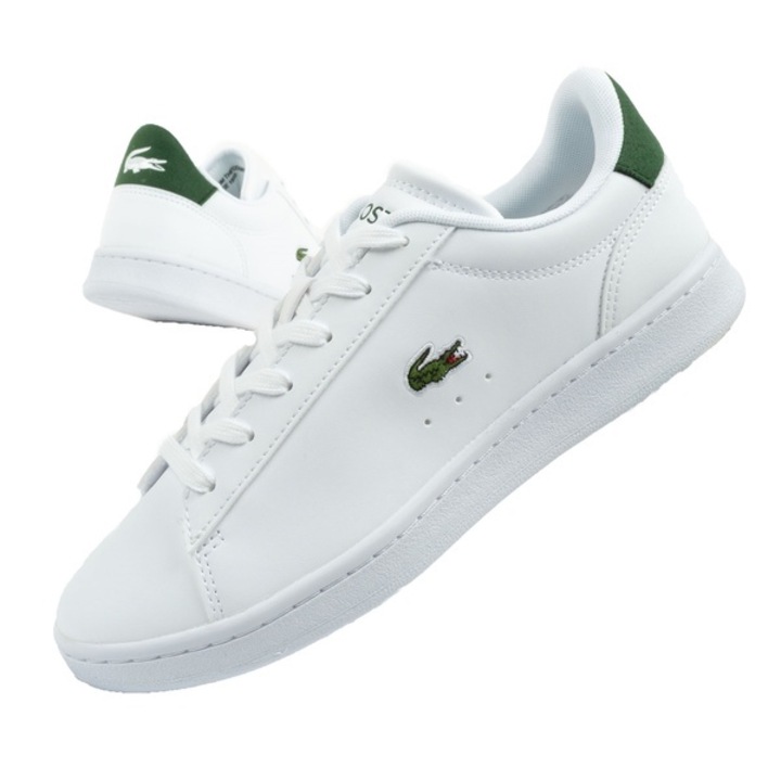 Pantofi sport Lacoste Carnab de dama [748SUJ00011R5] adidasi, albi, Alb