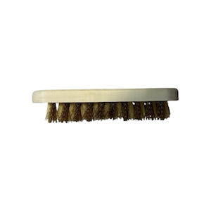 Perie frecat, pentru covoare, cu maner comod din lemn, plastic 18x5.5 cm, curatare eficienta, mvd