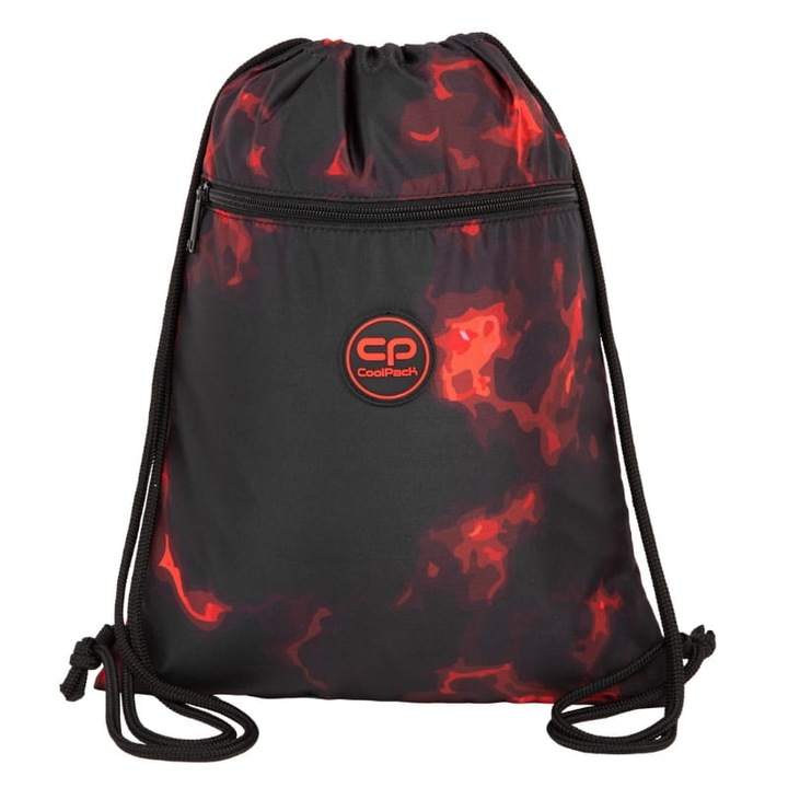 Sac pentru incaltaminte, Coolpack, Vert, Model: ashh, Rezistent la apa, Buzunar cu fermoar, Latime: 32, 5 cm, Inaltime: 42, 5 cm, Pentru baieti, Ideal pentru scoala si excursii