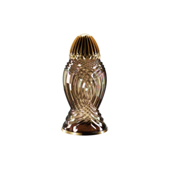 Candela sticla premium Calgary, 40 cm