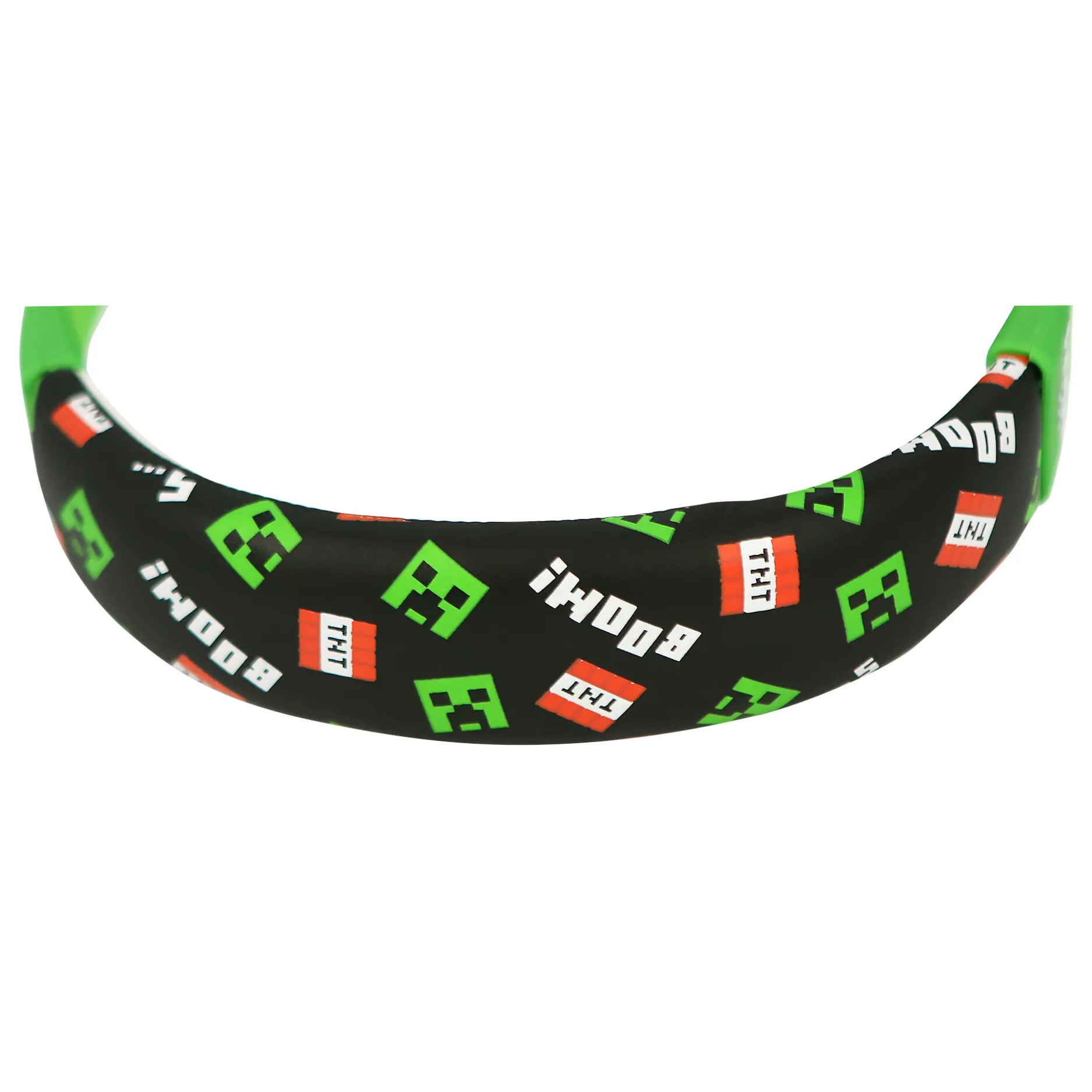 Casti pentru Copii OTL, Minecraft, Creeper, verde