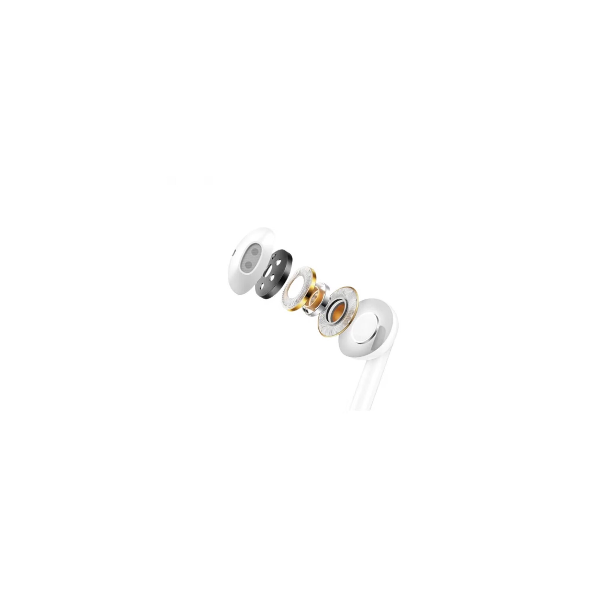 Casti in ear cu mufa USB-C compatibil cu orice telefon, Android si IOS cu aceasta mufa, volum control, Alb