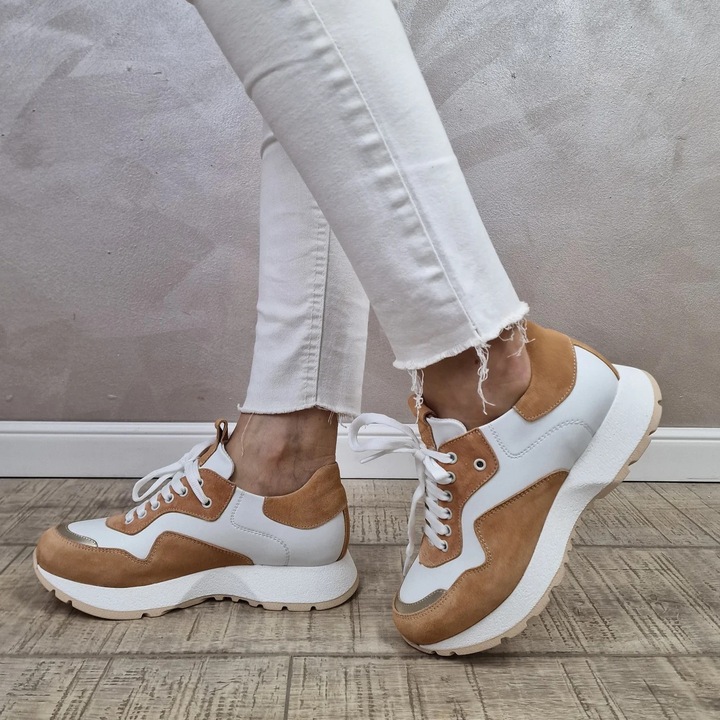 Pantofi casual dama piele naturala multicolor, Multicolor