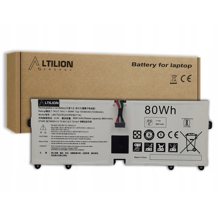 LG Gram 15Z90 16T90 16Z90 17Z90 akkumulátor LBV7227E