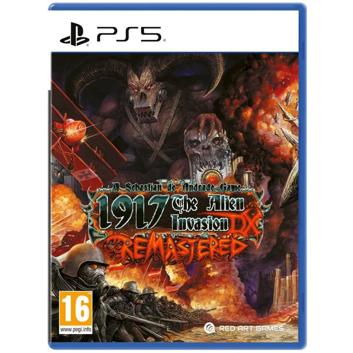 Joc 1917 The Alien Invasion Dx Remastered Pentru Playstation 5