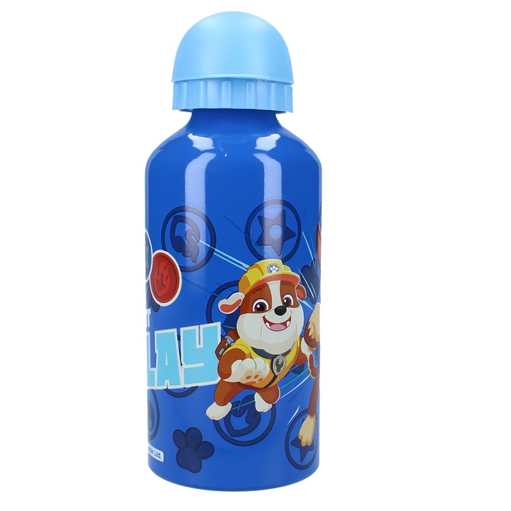 Алуминиева бутилка за вода, многоцветна, вместимост 500 ml, Really Refreshing, Paw Patrol