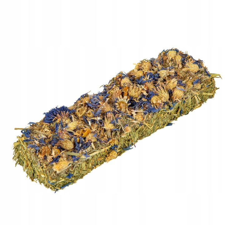 Baton crocant cu musetel si flori de albastrele, Tivo, 45 gr