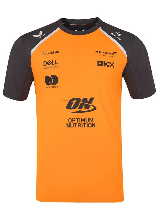 Tricou McLaren F1 Team 2025, Barbati, Porotcaliu, Portocaliu