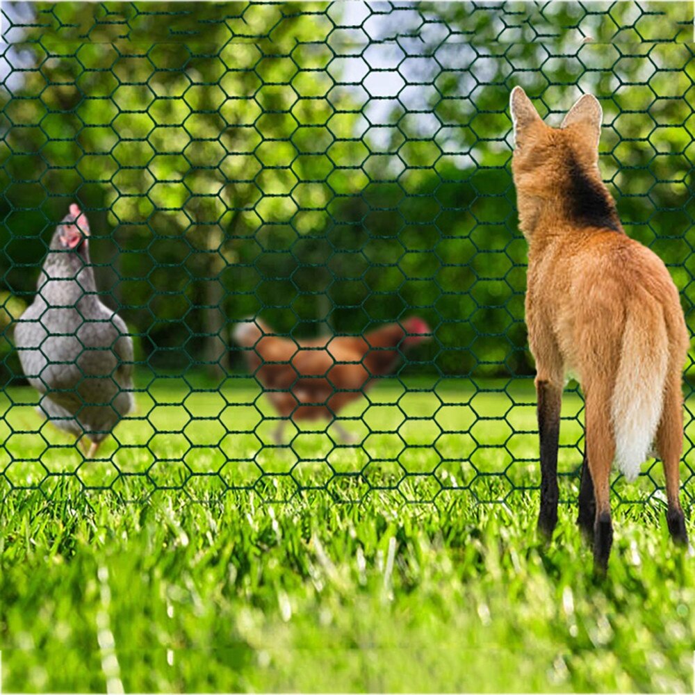 Plasa rabitz zincata si plastifiata, 1.5x25 m, ochiuri 25x25mm, verde ...