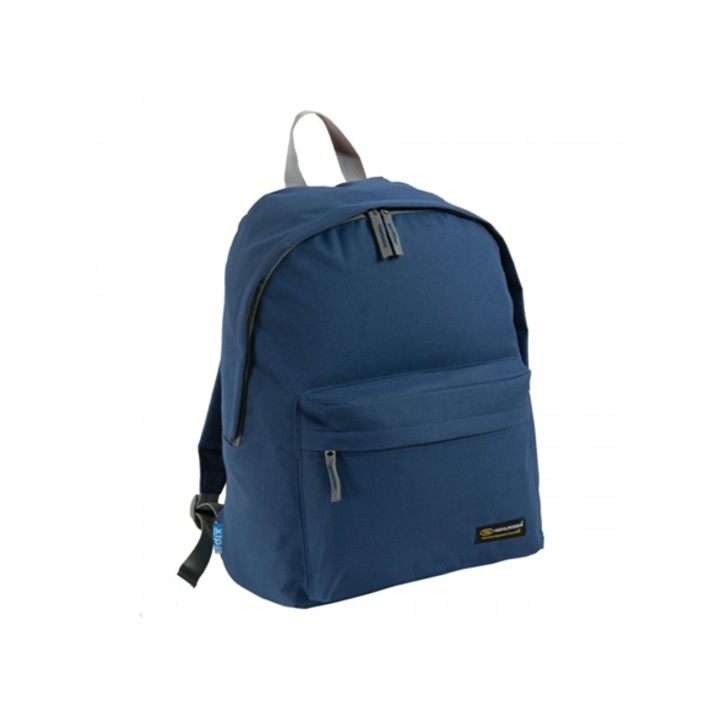 Rucsac Highlander, 28l, mare, cu buzunar frontal, 45x33,5x17cm, albastru