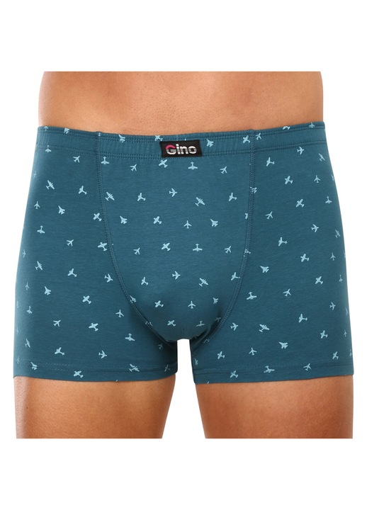 Boxeri barbati 73114, Gino, Bumbac, Albastru, S INTL