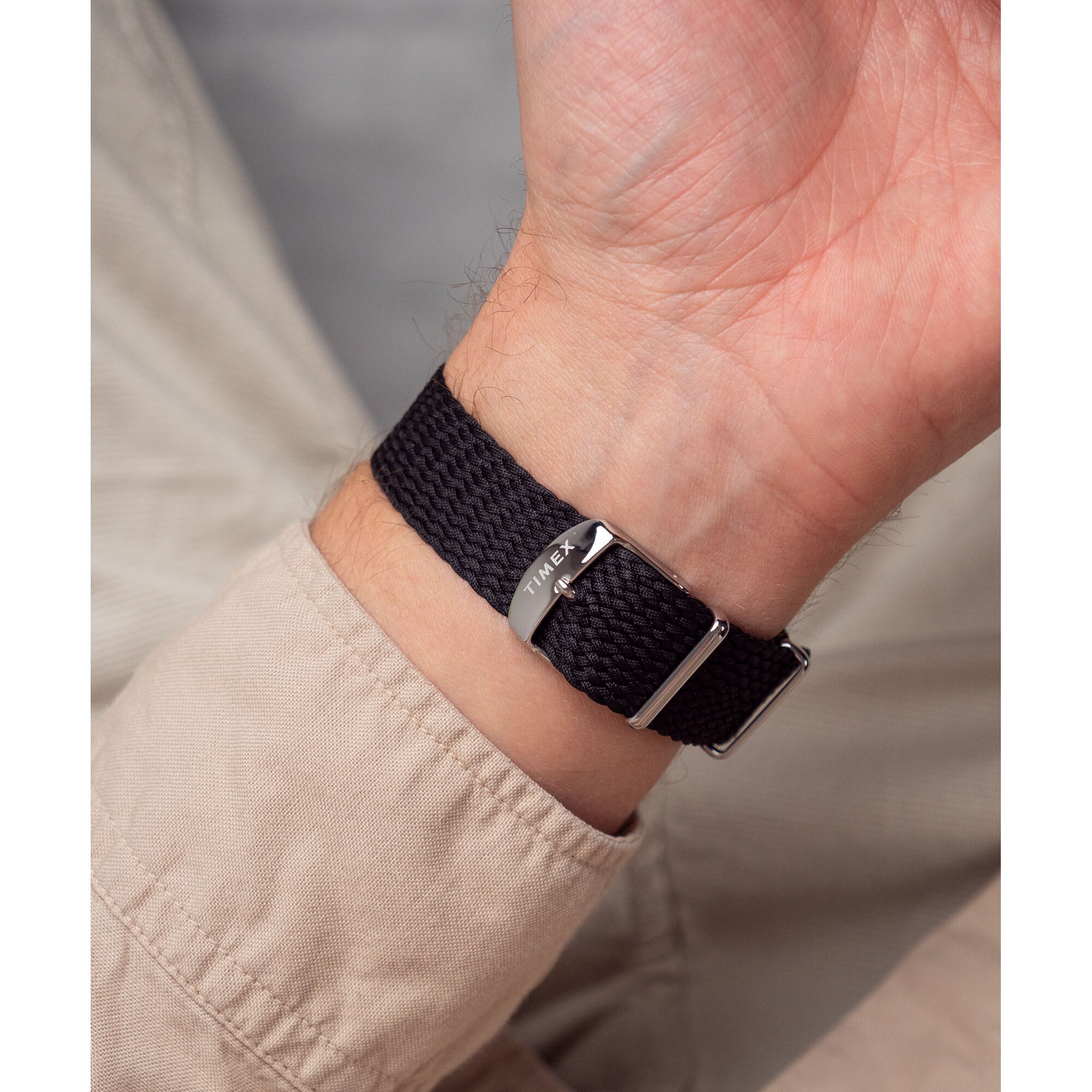 Ceas barbati Timex Marlin Automatic, albastru, curea textila