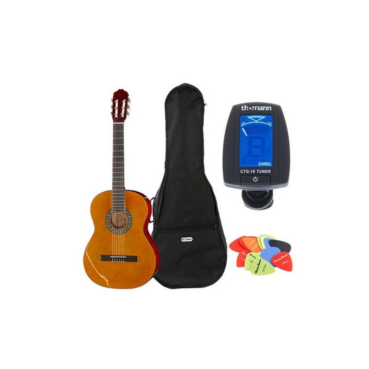 Klasszikus gitárkészlet, Startone, CG 851, Natural, 4/4