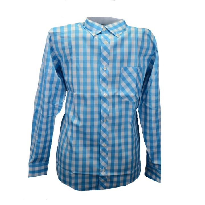 Camasa cu maneca lunga pentru baieti Jankes KSL-94C, Albastru