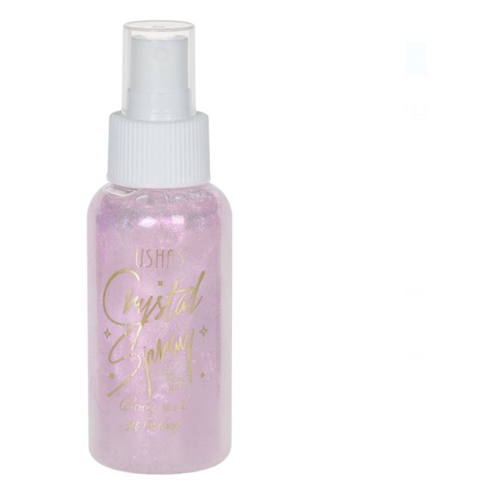 Body Mist Colored Body Spray Pink Glitterrel 80ml