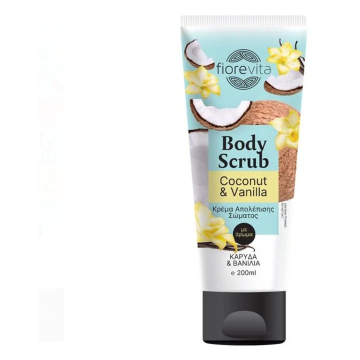 Exfoliant Body Scrub cu Aroma de Nuca de Cocos & Vanilie 200ml