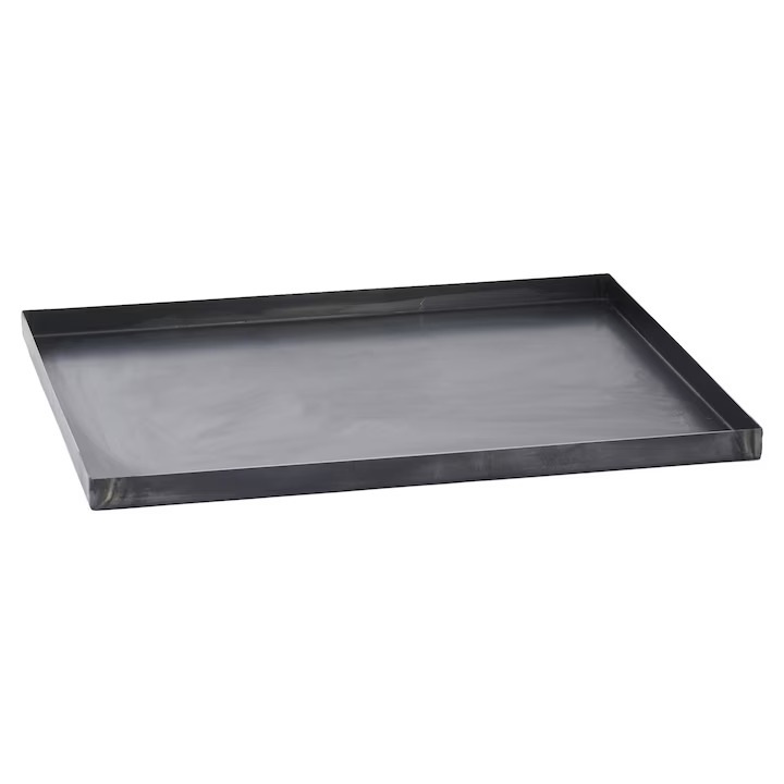Tava de copt, otel carbon, Calitatea KYRAN STEEL, 30 x 23 x 5 cm