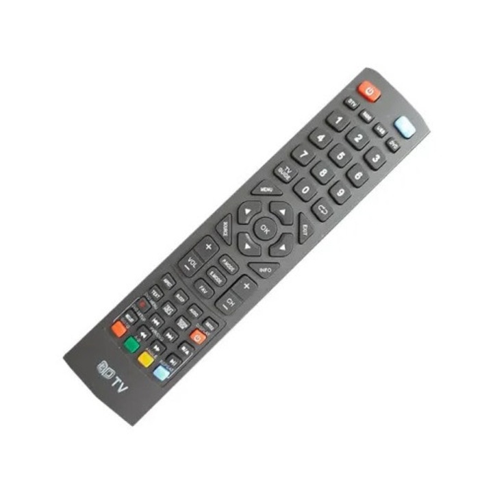 Telecomanda compatibila cu LCD Blaupunkt/Sharp 3D, Alien, Negru