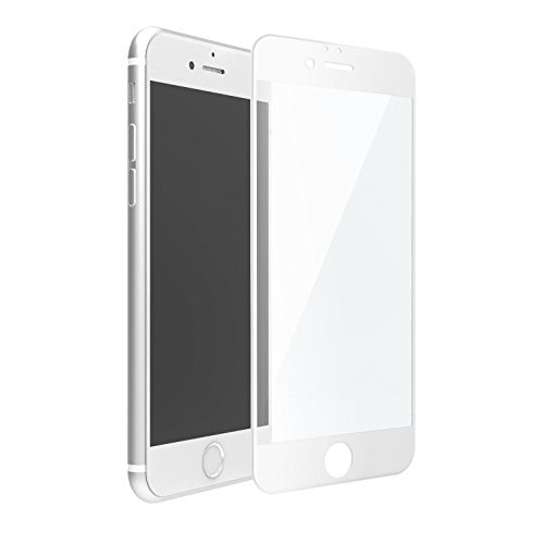 Folie din sticla securizata Tempered Glass 3D, Iphone 6, Alb