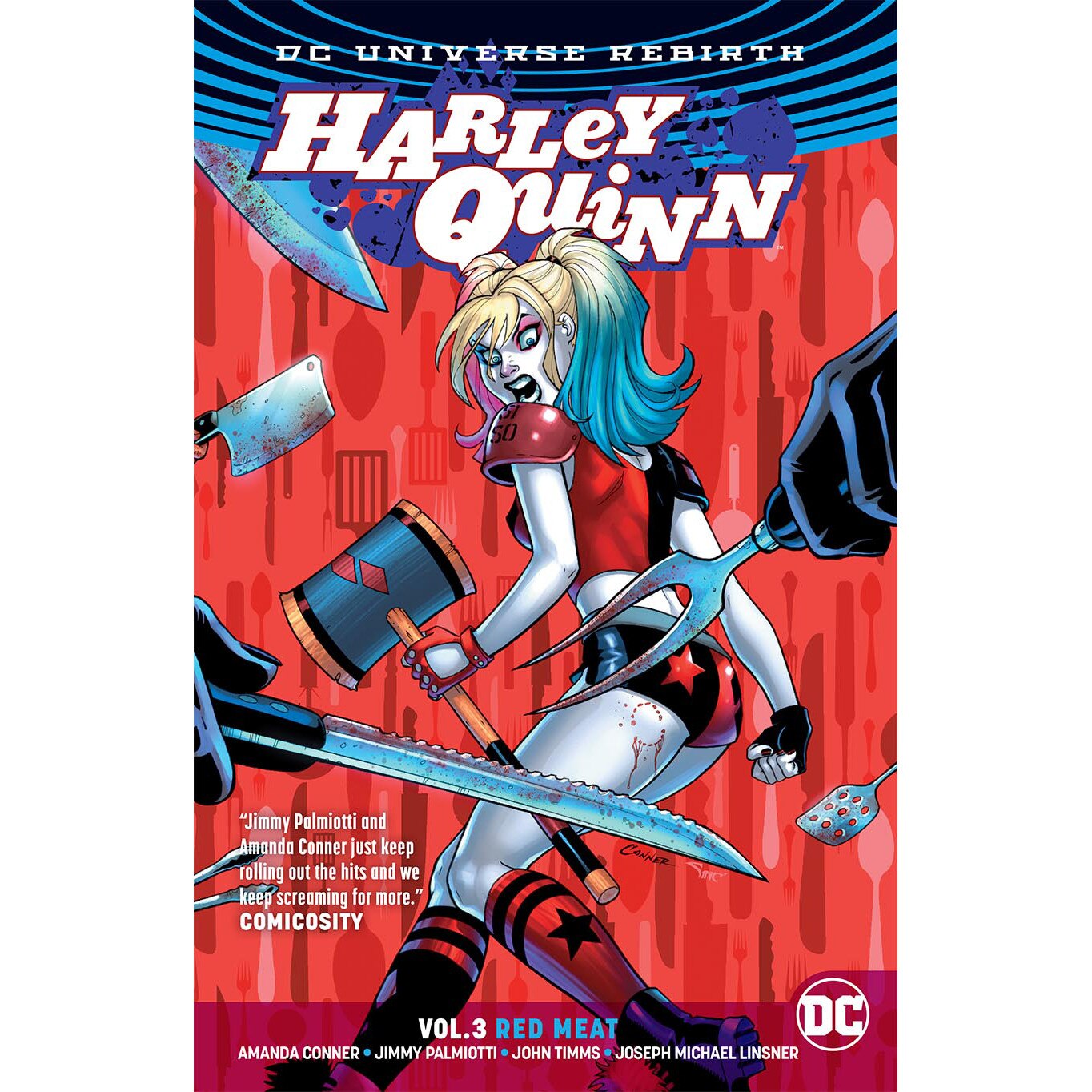 Harley Quinn Vol 3: Red Meat - Jimmy Palmiotti,Amanda Conner
