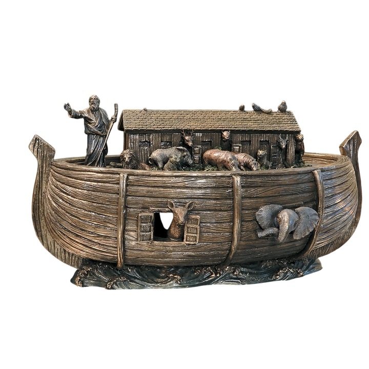 Cutie Decorativa Arca lui Noe - Design Premium Veronese 24 cm