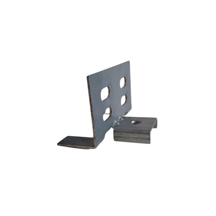 Element de imbinare pentru sina sistem fotovoltaic la sol +5 suruburi 12x30