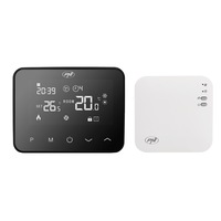 Termostat inteligent PNI CT40 PRO fara fir, cu WiFi, pentru centrale termice, 4 programe zilnice, mod manual, mod economic, control prin Tuya Smart