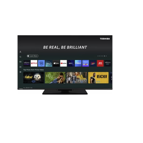 Televizor LED TOSHIBA 55UV3F63DA, 139 cm, 4K UHD, HDR, Smart TV, control vocal (Amazon Alexa)