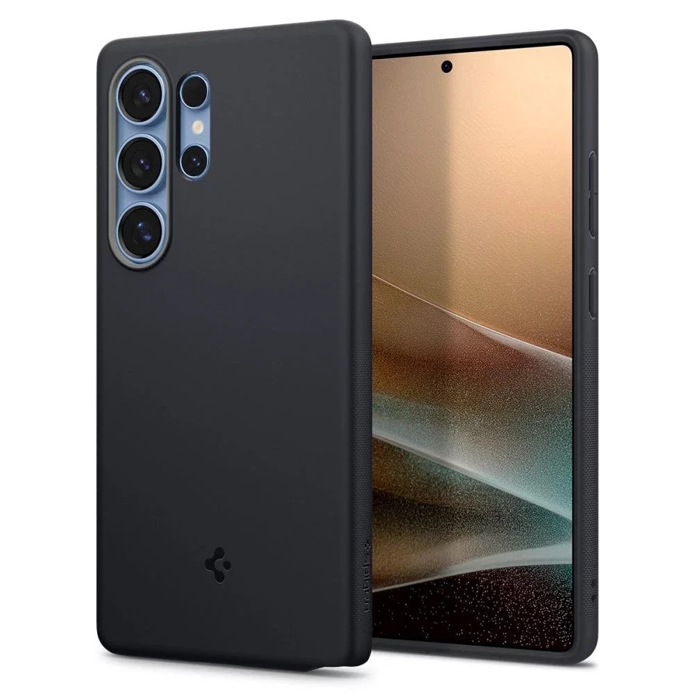 Husa Spigen Nano Pop MagSafe, protectie avansata, design elegant, negru, pentru Samsung Galaxy S25 Ultra, set 1x etui