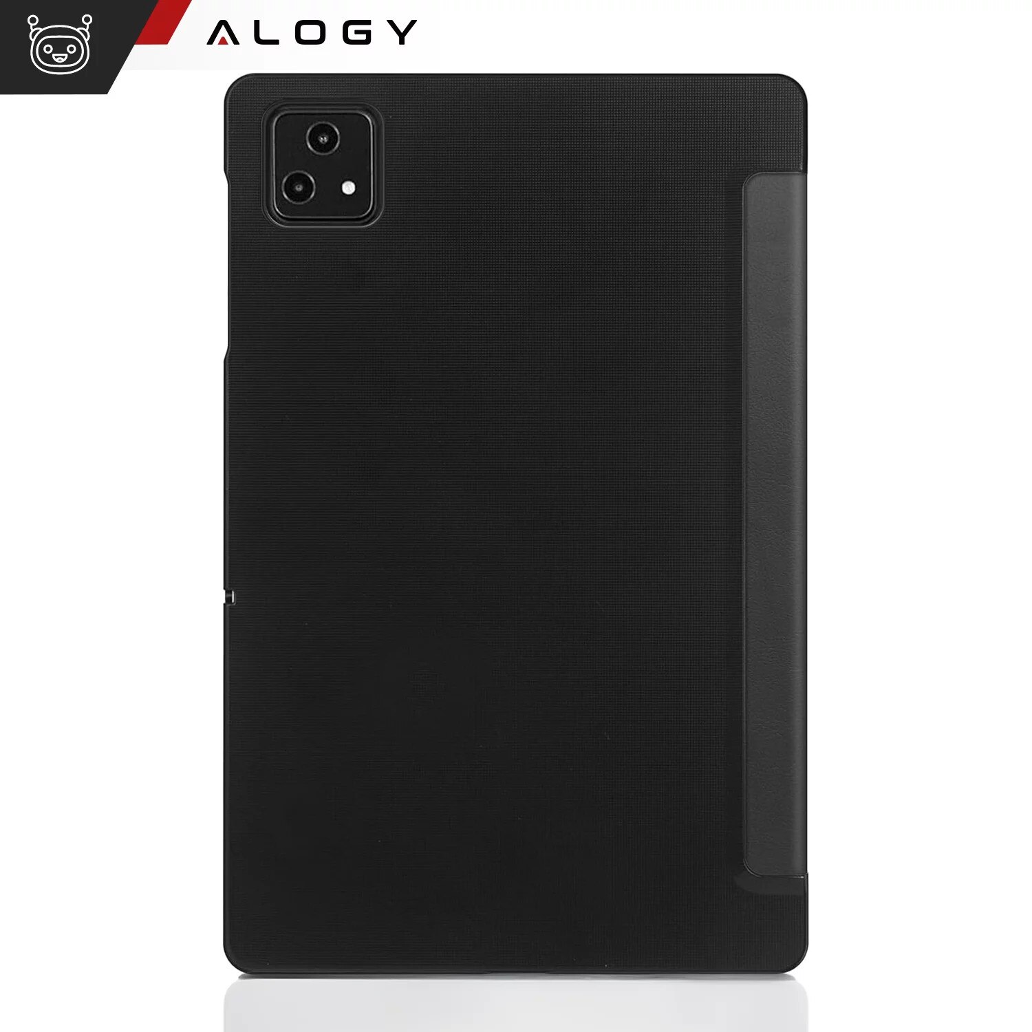 Etui pentru tableta Alogy Book Cover Case, negru, 10.36", functie Sleep/Wake Up, suport integrat