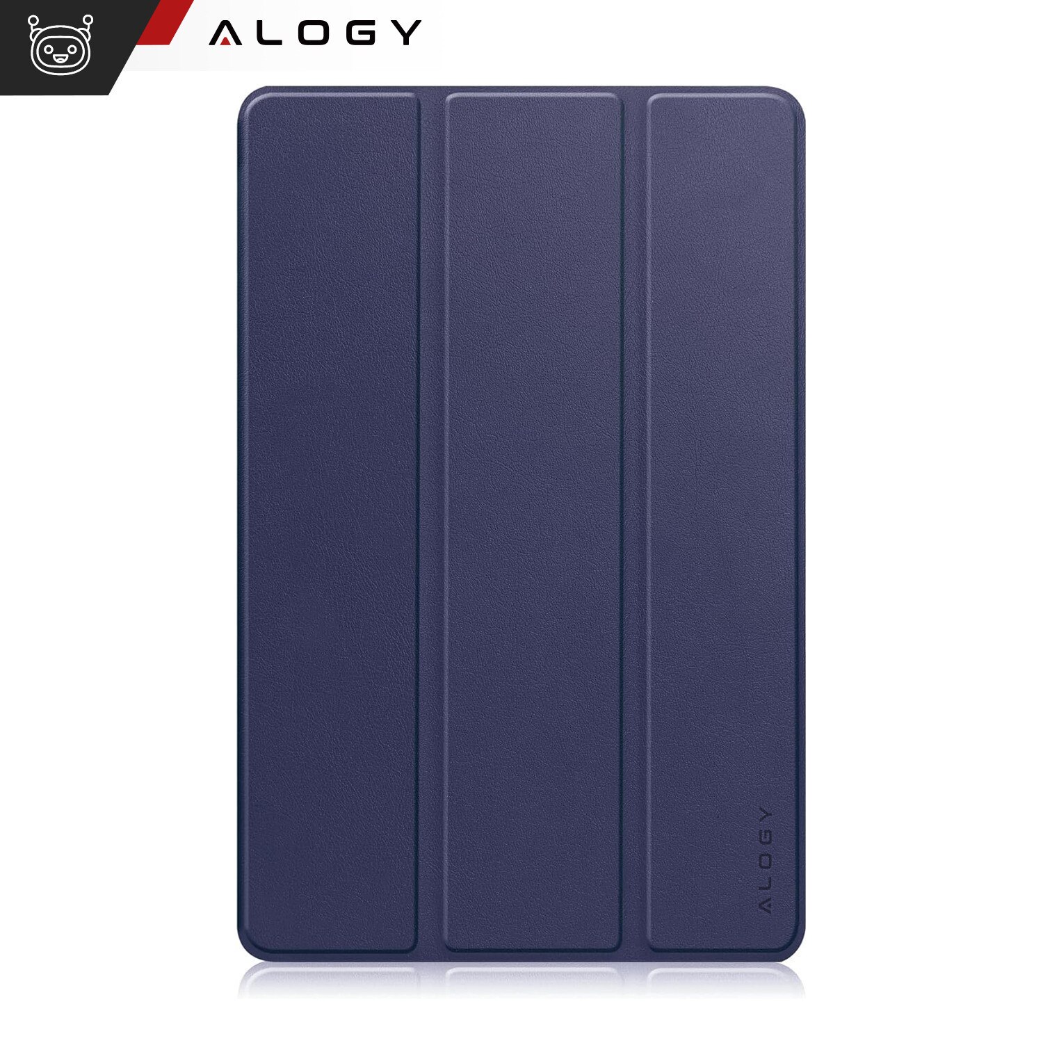 Etui Alogy Book Cover Case pentru T-Mobile T Tablet 5G 10.36", ecologic, cu functie Sleep/Wake Up, albastru