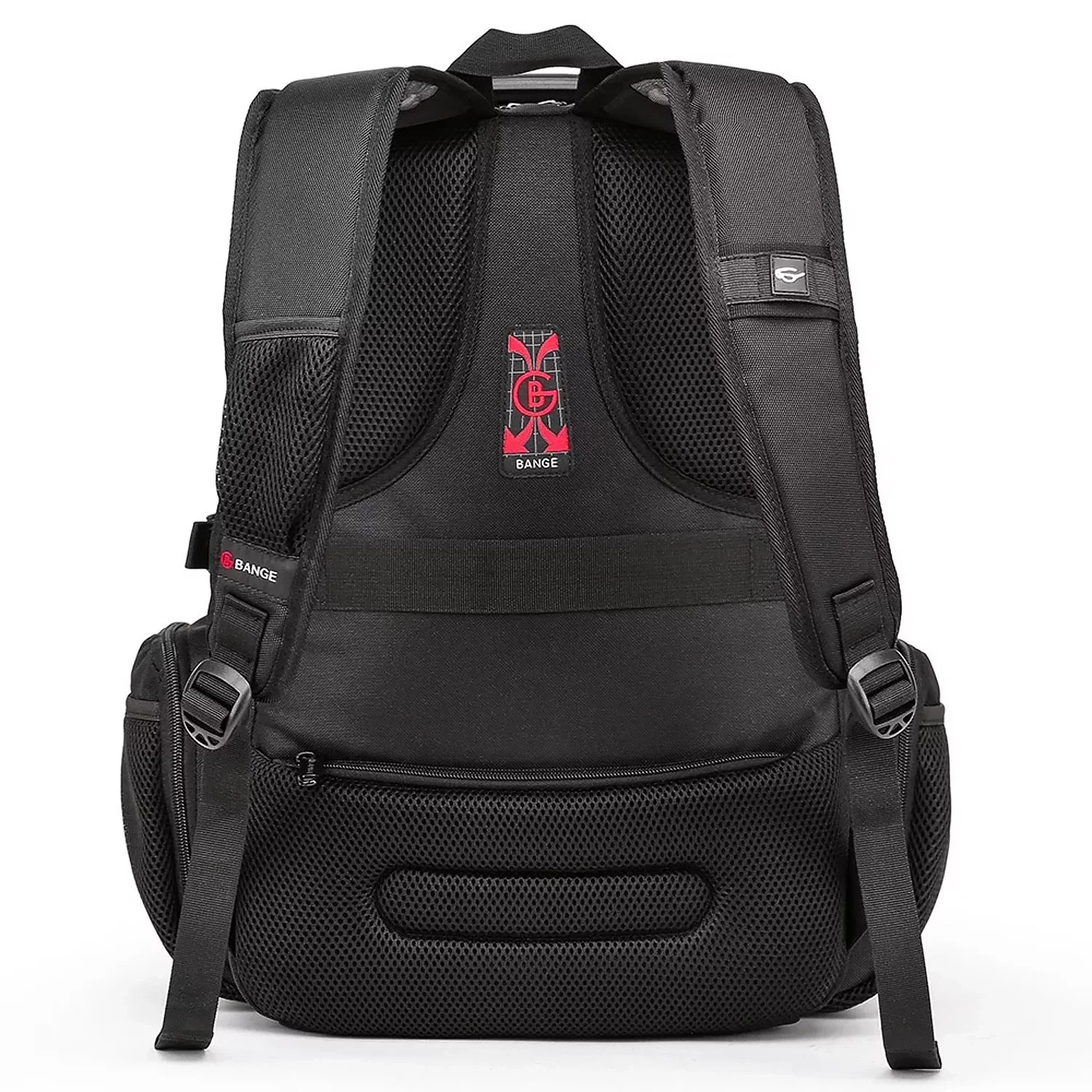 Rucsac waterproof Bange, pentru laptop 15", 48x35x23 cm, 35 litri, negru, cu sistem de incarcare USB
