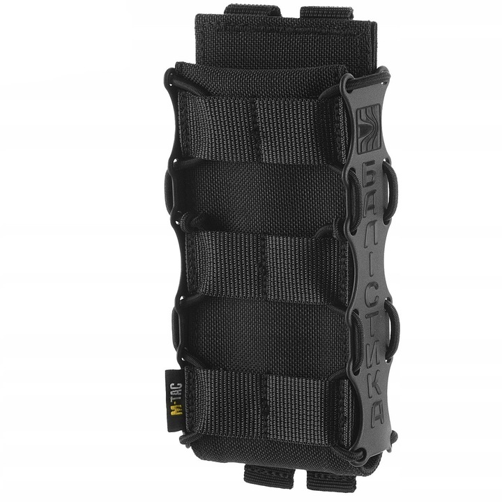 Husa pentru incarcatoare pentru AK-47, AKM, AK74, AR, Grotto, M-Tac, Quiver, cu sistem molle, 1000D cordura, negru