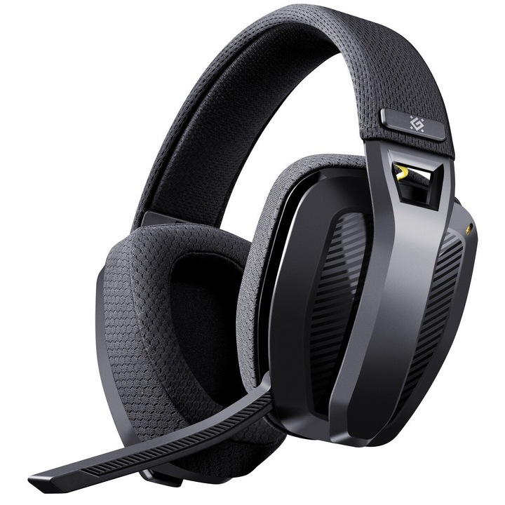 Casti wireless Orion, reducere zgomot, Bluetooth, negru, 63 ore autonomie