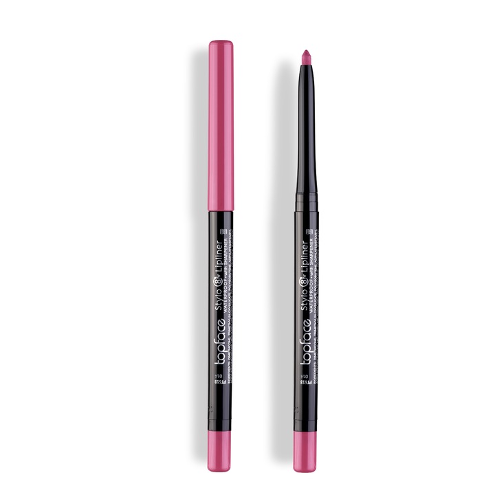 Creion de Buze Stylo Lipliner 8H, Topface, nr. 014, Contur Perfect, Rezistenta de Pana la 8 Ore si Textura Ultra-Crema, 4gr
