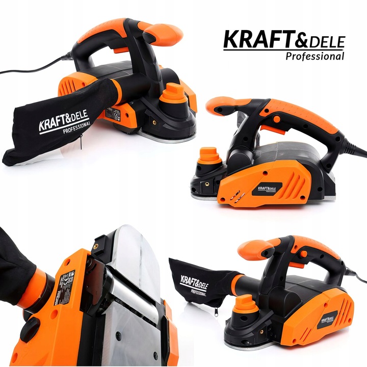 Електрически ренде Kraft&Dele KD1681, 1450W, 82mm, регулируем 0-3mm, 230V