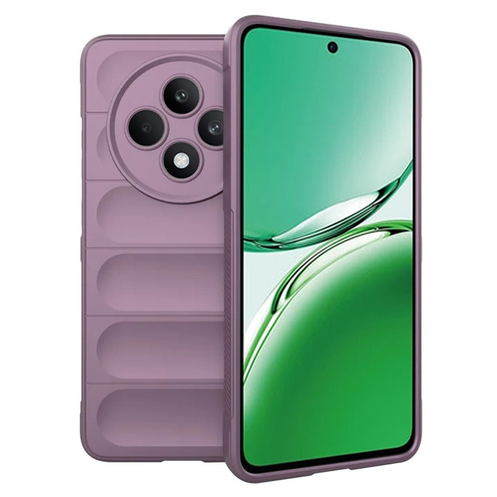 Кейс за Oppo Reno12 F 4G/Reno12 F 5G/Reno12 FS 4G/Reno12 FS 5G, Z68, Полиуретан, Лилав