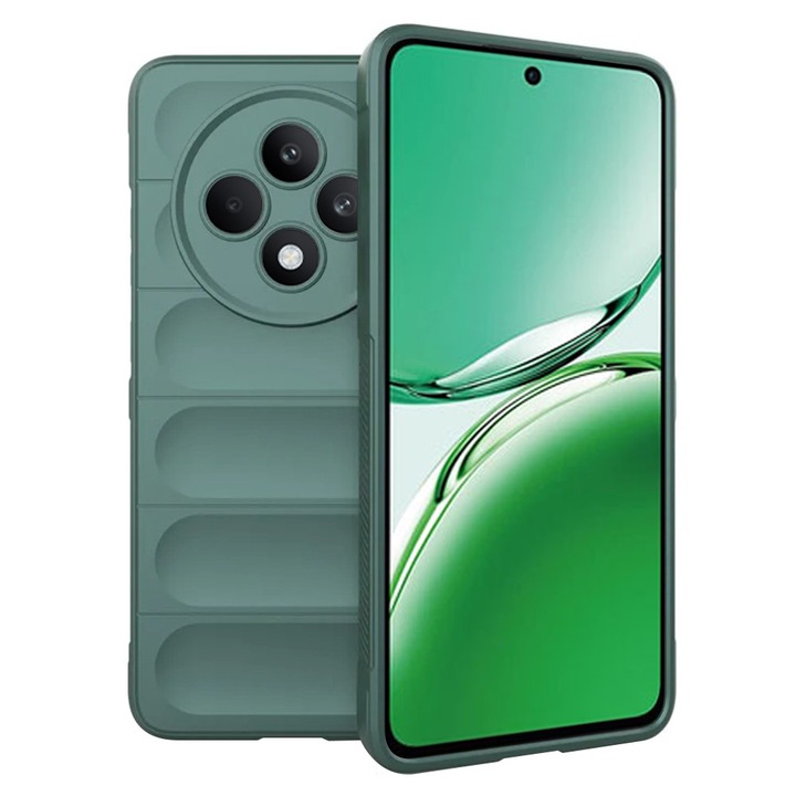 Кейс за Oppo Reno12 F 4G/Reno12 F 5G/Reno12 FS 4G/Reno12 FS 5G, Z72, Полиуретан, Зелен
