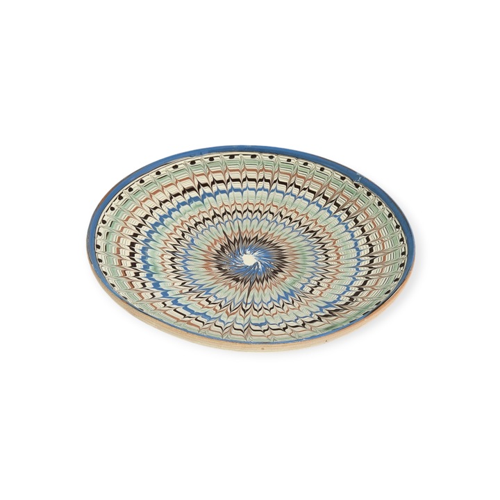 Farfurie Traditionala 3033 model Spic culoare Multicolora 33cm