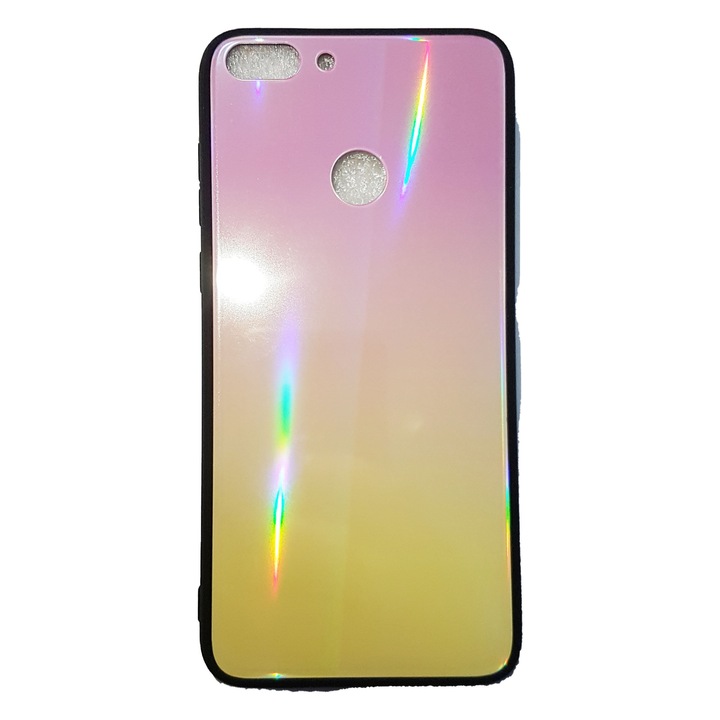 Luxus üvegtok Xiaomi Redmi 6, Rainbow1 telefonhoz