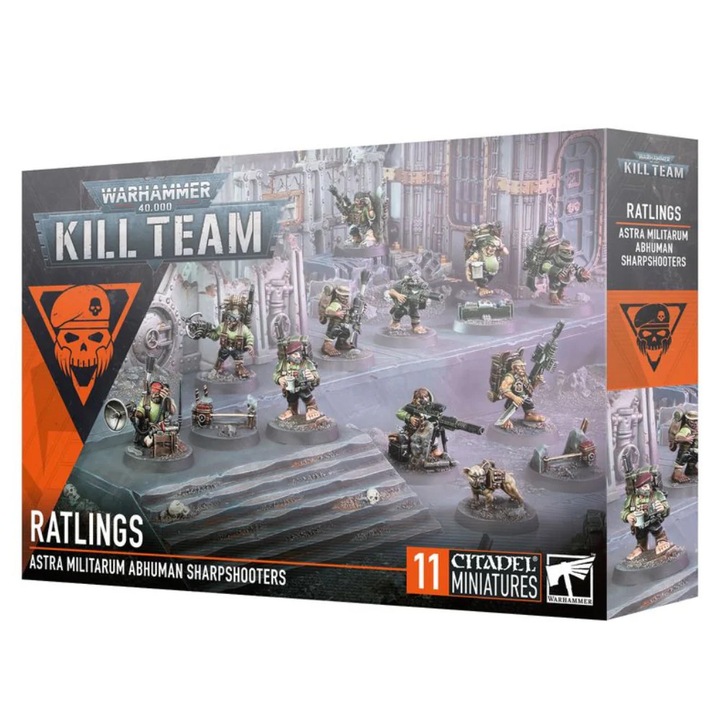 Társasjáték Games Workshop, Warhammer, Kill Team, Ratlings