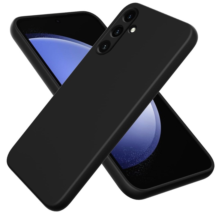 Samsung Galaxy A56 5G tok, mikroszálas belső, fekete