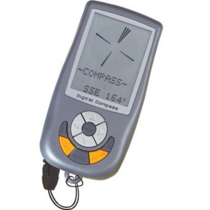 Busola, Konus, 4500, termometru, organizer, gri