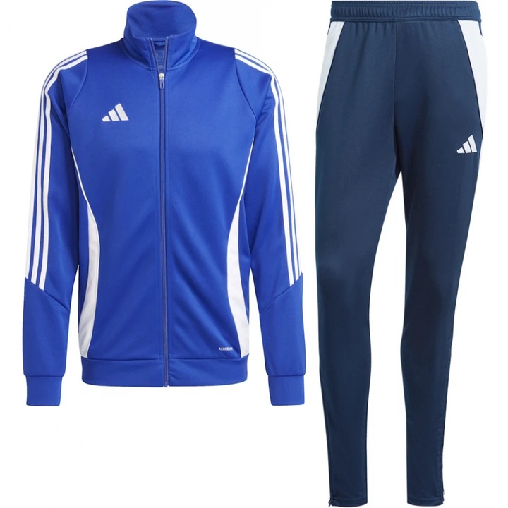 Trening Adidas Tiro 24 Training pentru barbati, verde/negru, Albastru/Bleumarin