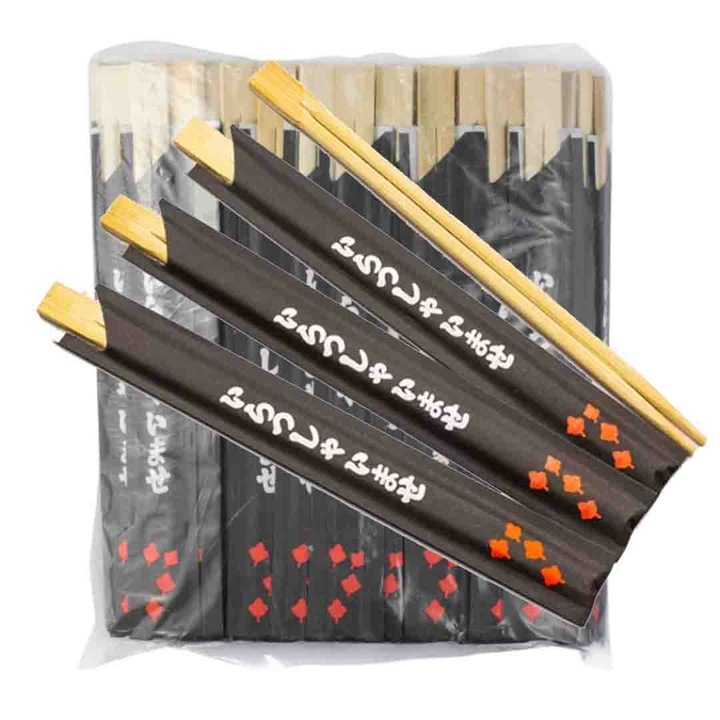 100 Betisoare Chinezesti - Bambus - Bamboo Chopsticks - 20,5 cm