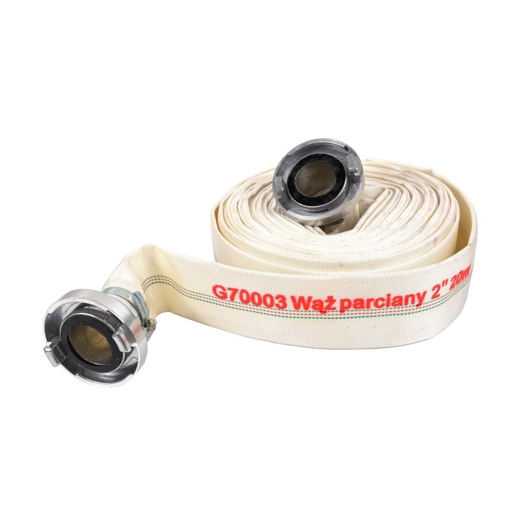 Противопожарен шланг GEKO G70003, 2 ", 20 м, 3,2 кг