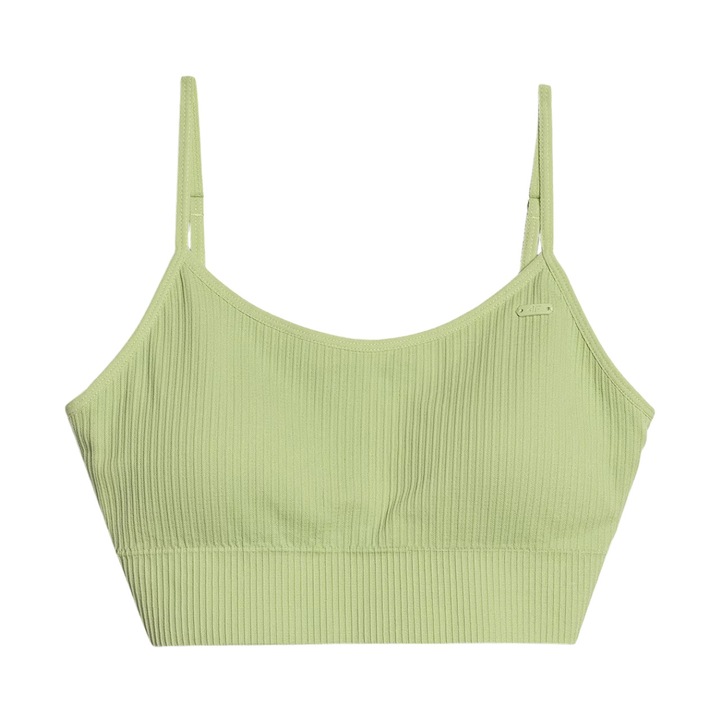 Bustiera sport 4F F151, poliamida/elastan, verde