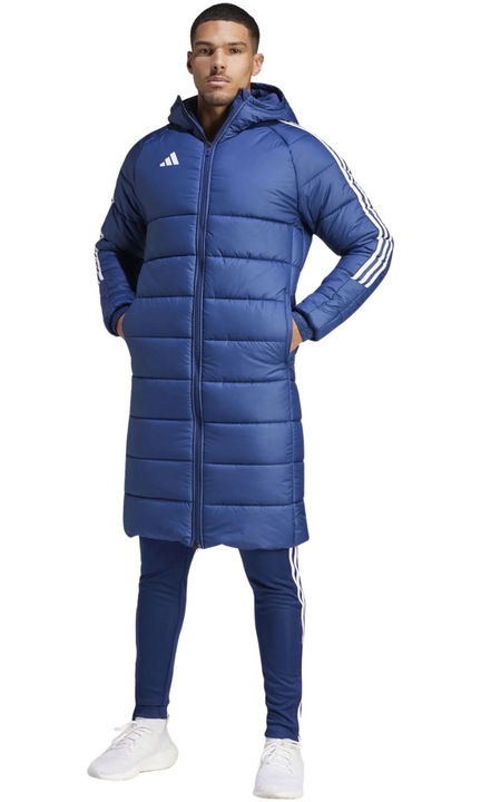 Geaca barbati, adidas Tiro 24, albastru, Poliester reciclat, S INTL